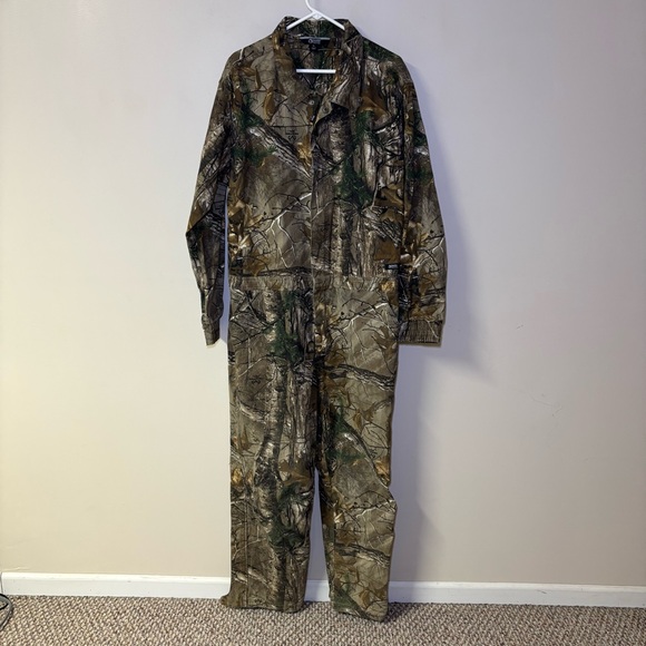Gander Mountain Camo Insulated Coveralls Hunting Men’s Size XL Hunting O… - Picture 1 of 17